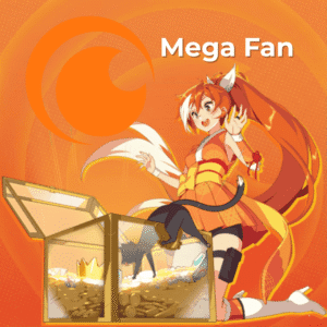 Crunchyroll Mega Fan (30dias)